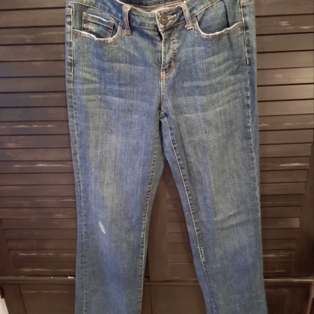 Coldwater Creek jeans, size 6, straight leg, great condition, thicker material